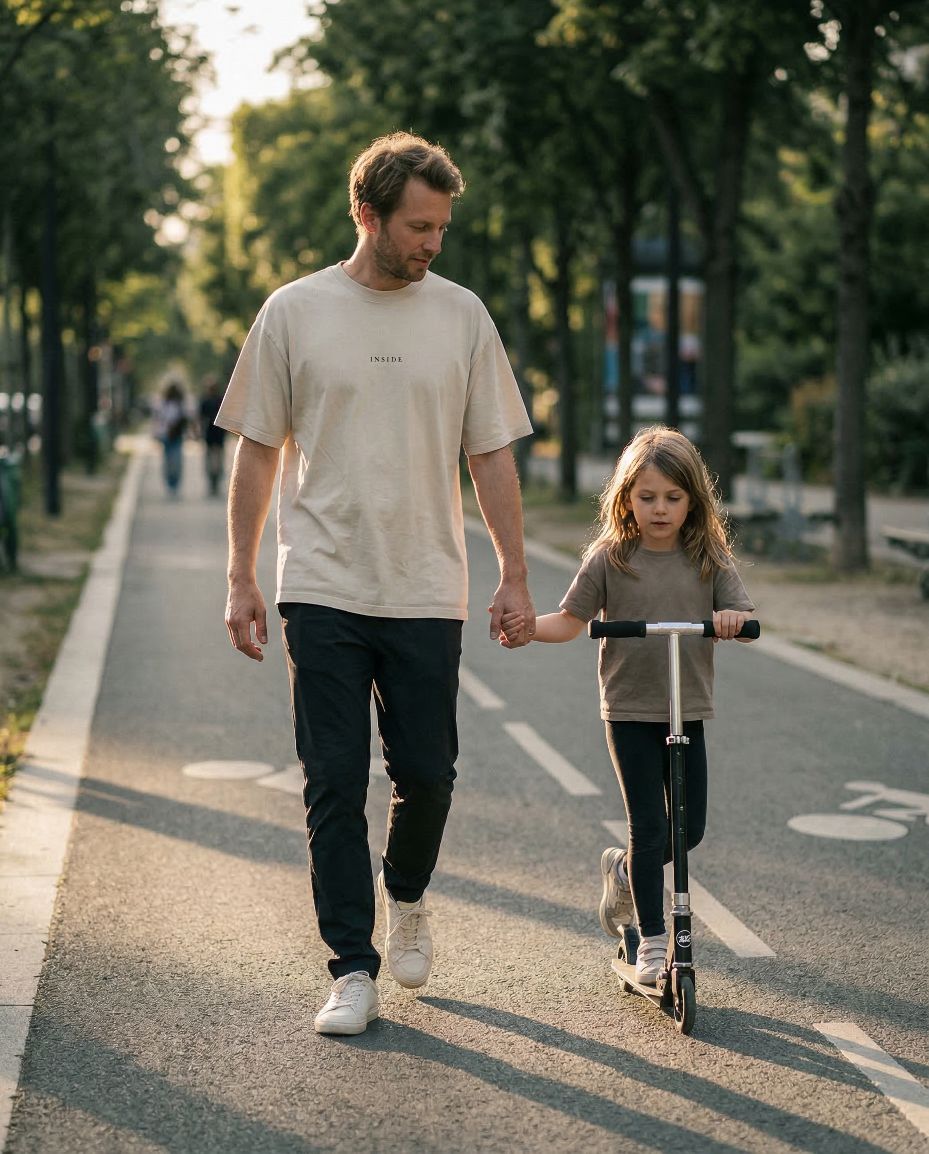 T-shirt Héritage — face INSIDE